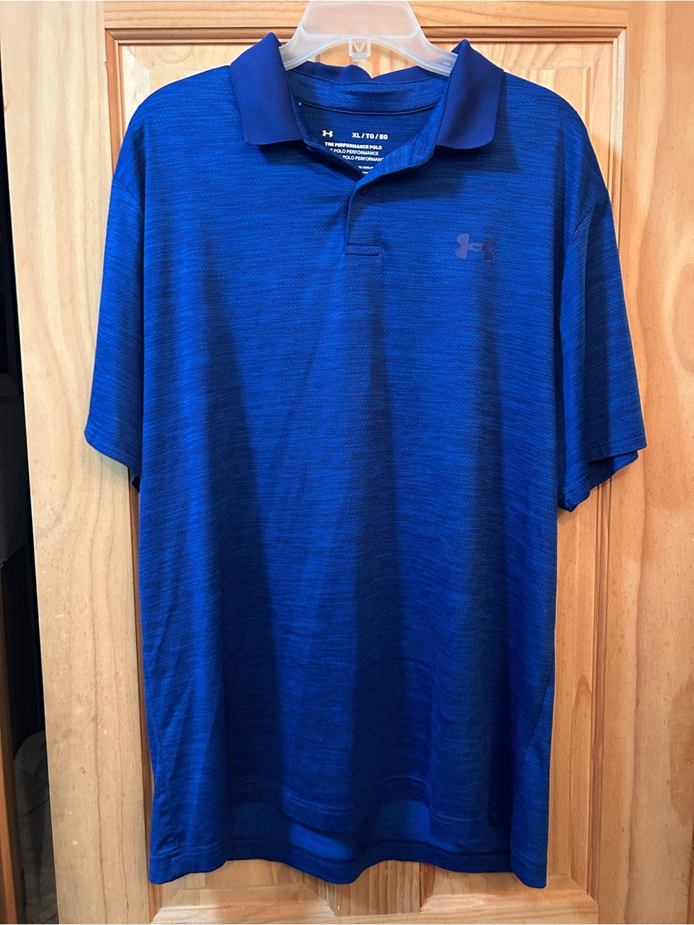 Under Armour Men's Blue Performance Polo